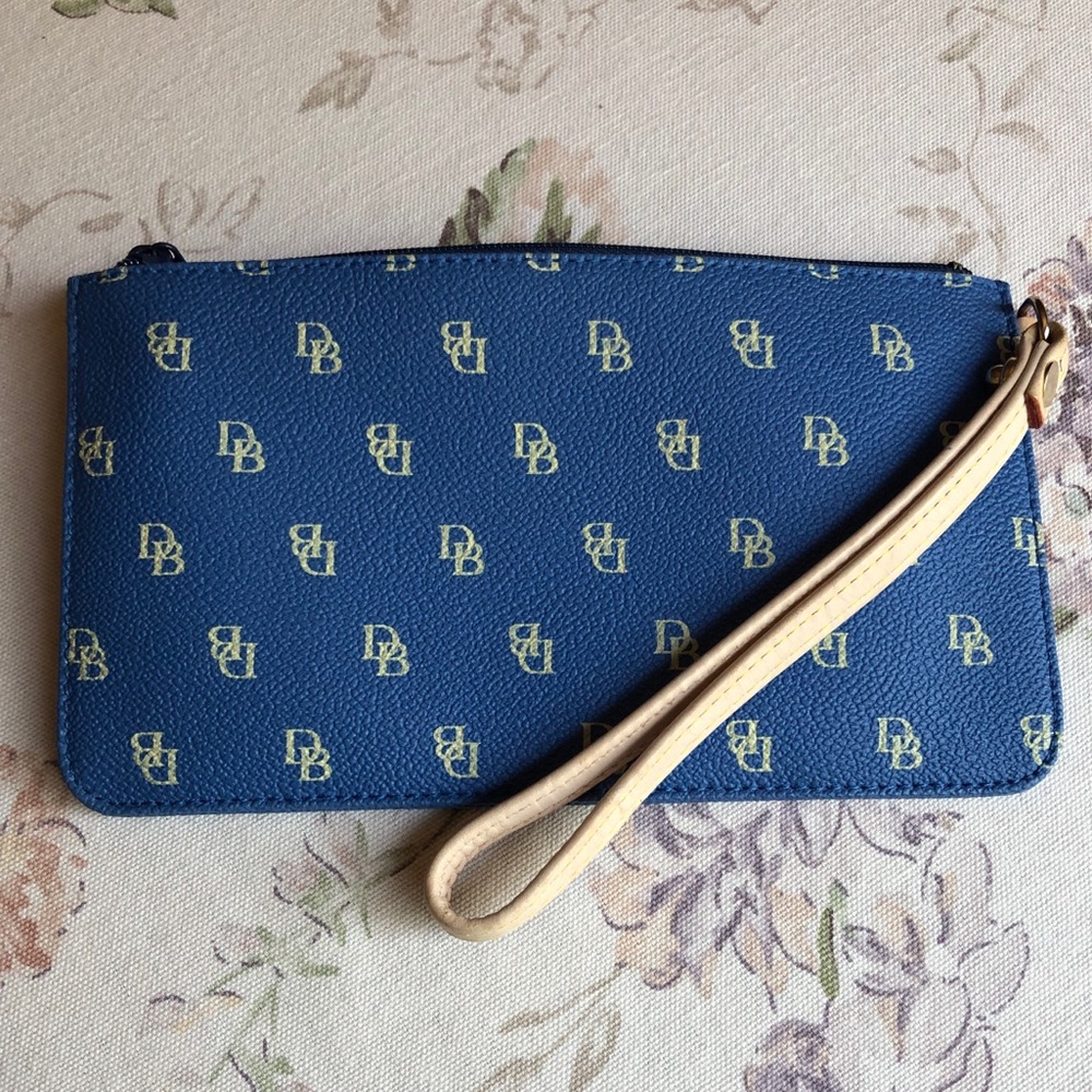 Rooney and Bourke zipper wristlet.